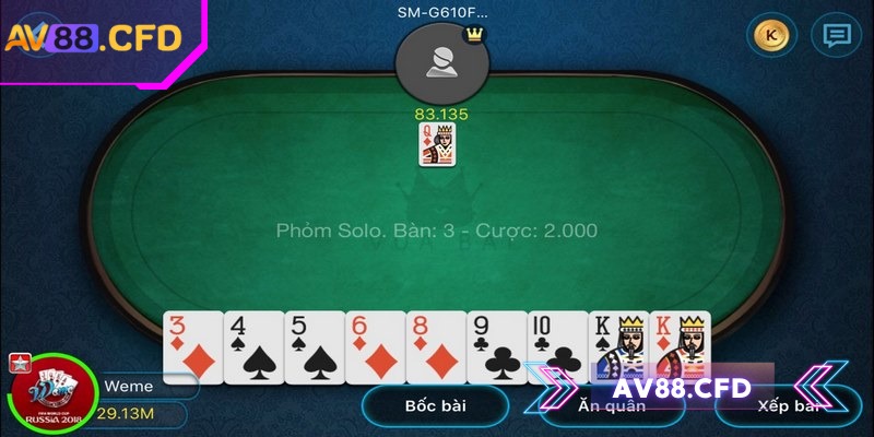 Phỏm AV88 mang đến trải nghiệm trí tuệ độc đáo