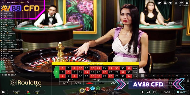 Sảnh EBET AV88 đầu tư công nghệ live trực tuyến sắc nét