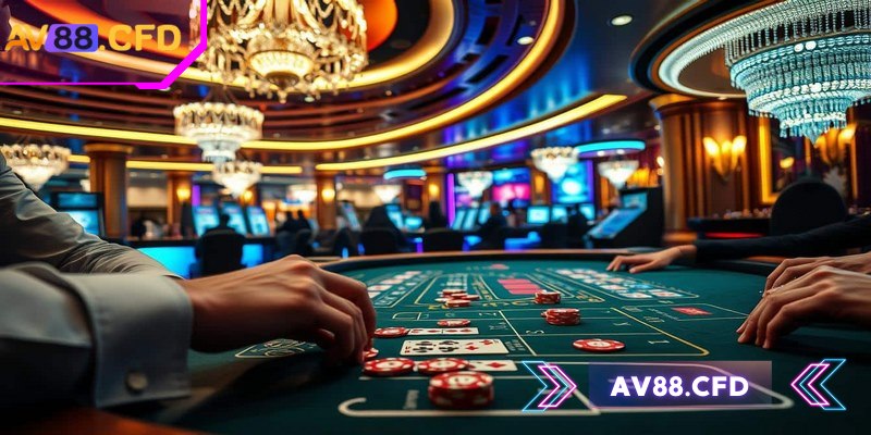 Sảnh cung cấp giao diện giải trí đẳng cấp, chuyên nghiệp