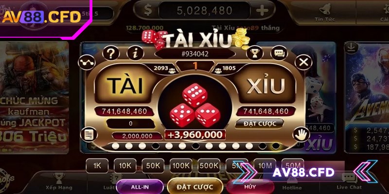 Tài Xỉu AV88 hiện đang được nhiều anh em lựa chọn