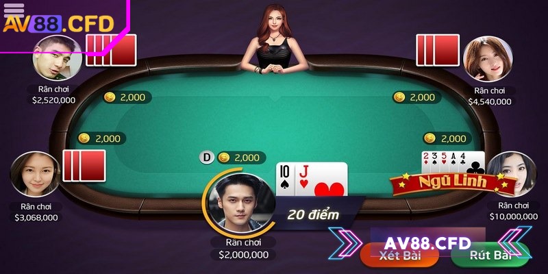 Tính năng hấp dẫn của Xì Dách luôn tạo sức hút mạnh mẽ