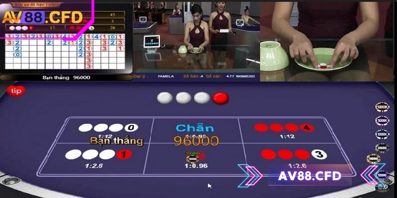 Xóc đĩa AV88 dễ chơi với nhiều lựa chọn đặt cược